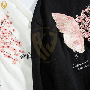 Sudaderas con capucha bordadas con logotipo personalizado para hombre Venta al por mayor Calidad Sudadera con capucha bordada pesada Premium 100% Sudadera con capucha bordada de algodón - Product Image 2