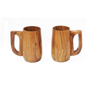 Tasses en bois 16oz pure bière tasse Hammer Point pour ustensiles de cuisine et restaurants et usage artisanal à vendre - Product Image 3