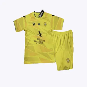 Venda por atacado da tailândia nova estação uae casa clube de futebol fc dubai al wasl camisa