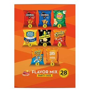 Paquete Variado de Chips con Sabor Mixto de Frito-Lay, Doritos, Cheetos, Lay's, SunChips, Rold Gold Pretzels, Palomitas de Maíz Smartfood, 28 Unidades - Product Image 5