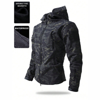 Veste Softshell Respirante Homme Speemo Sports 2026 – Nouvelle Collection Automne, Col Montant, Fermeture Éclair, Style Punk Teint en Fil, Vente en Gros
