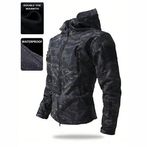 เสื้อแจ็คเก็ตผู้ชายแบบนุ่มสไตล์พังก์ ปี 2026 ขายส่ง สำหรับฤดูใบไม้ร่วง คอตั้ง ปิดซิป ย้อมเส้นด้าย กันน้ำ อุ่น - Product Image 5