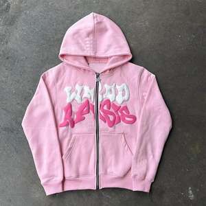 Sudadera con capucha con cremallera de 500GSM de peso pesado del fabricante directo con estilo informal personalizado para el invierno - Product Image 2