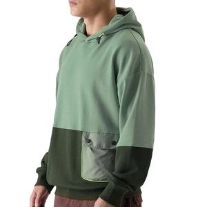 Sudadera con capucha extragrande para hombre, con material de forro polar transpirable, perfecta para uso diario informal, viajes, gimnasio, sudaderas extragrandes para hombre 2026 - Product Image 2
