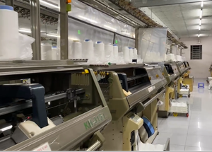 Faible MOQ 300G-580G/m2 Tricot jacquard de haute qualité pour col personnalisé, écologique, durable, 95% poly + 5% sp, motif personnalisable - Product Image 5