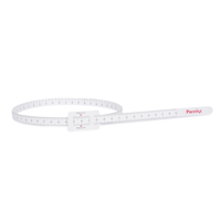 Cinta métrica lavable y reutilizable no flexible de PVC de calidad de lujo, cinta métrica de circunferencia de cabeza para fines clínicos