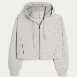 Conjunto de Sudadera con Capucha Corta Extra Grande Personalizada para Mujer, 100% Algodón, Ropa Urbana de Invierno, Fabricante de Sudaderas con Capucha - Product Image 4