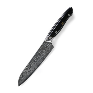 Venta al por mayor personalizado de calidad superior OEM ODM servicio profesional japonés cuchillo HOJA DE Damasco y mango Chef cuchillos de cocina - Product Image 1