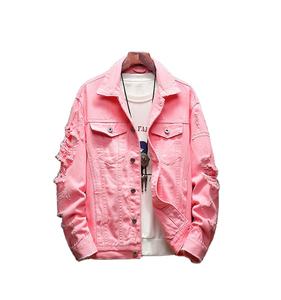 Vestes en jean pour hommes en marque propre, logo personnalisé, services ODM, prix raisonnable, best-seller pour les vestes en jean pour hommes - Product Image 3