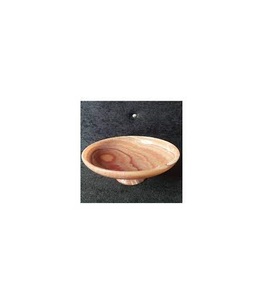 Bol à fruits en marbre écologique couleur naturelle accessoires de cuisine de forme ronde 3 pièces personnalisation meilleur prix - Product Image 5
