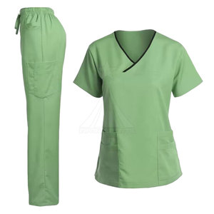 Ensemble de blouses médicales pour infirmières, vêtements de travail pour hôpital et laboratoire, vêtements professionnels confortables pour le personnel de santé, uniforme d'infirmière d'hôpital - Product Image 3