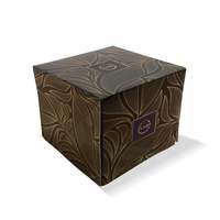 Boîtes en carton mod. Mini SAVOIR 4 Point Cake Glue - Personnalisé - 12x12 Or Non Personnalisé