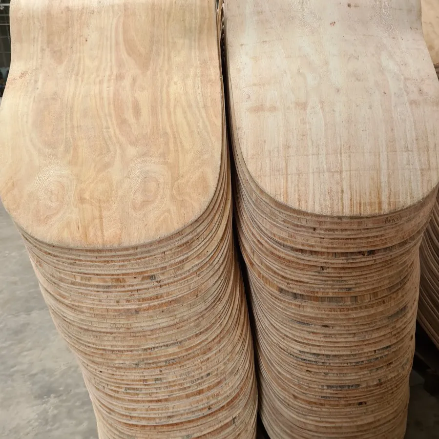 Impiallacciatura sedia curva VN compensato curvo sedie prezzo di fabbrica direttamente personalizzato CNC curvato prezzo di fabbrica direttamente legno piegato plywoo