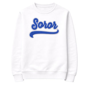 Sweat-shirt à col rond blanc Zeta Phi Beta Soror, inspiré des fondateurs de 1920, sororité grecque, femme d'honneur, coton premium - Product Image 3