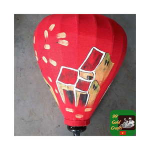Lanternes en soie du Vietnam faites à la main lanternes en bambou de qualité supérieure lanternes en soie décoratives exportation en vrac approvisionnement en gros - Product Image 1