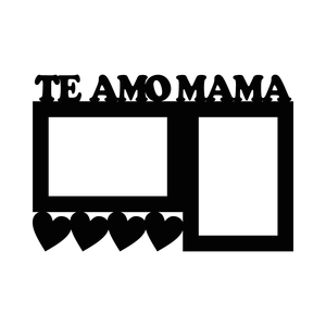 Cadre photo pour la fête des mères pour 2 photos - Product Image 4