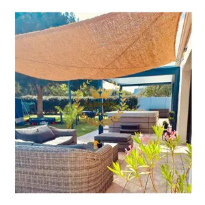 Stylish and durable coconut fiber shade sails instantly transform your outdoor space protect from sunshine Vietnam supplier