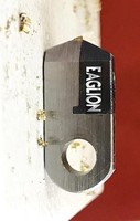 EAGLION INTERNATIONAL Couteau à facetter diamanté Posalux modèle PT 4 mm personnalisé, outil de polissage et de découpe pour bijoux