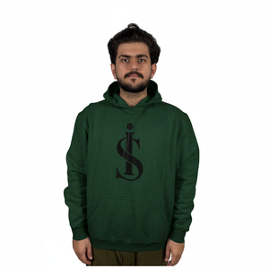 เสื้อฮู้ดดี้ผู้ชายผ้าหนานุ่มสบาย 100% ผ้าฝ้าย แบบสวมหัว มีซับในขนแกะ สำหรับฤดูหนาว ดีไซน์เรียบง่าย - Product Image 1