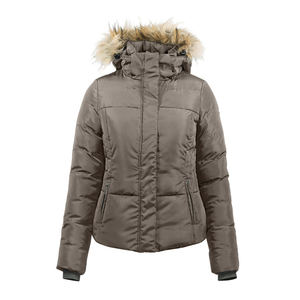 Veste de compression équestre femmes équitation veste à manches longues fermeture éclair complète vente en gros hauts équestres - Product Image 2