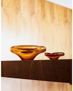 ชามสลัดเรซินโอเอ็มทำด้วยมือสีขาวหมุนวนพร้อมเนื้อหินอ่อนและชามผลไม้ลายหมุนวนน้ำใช้ในบ้านโรงแรมบุฟเฟ่ต์ - Product Image 1