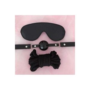3'lü Set Göz Bandı, Ağız Topu- Bağlama Ipi imbracatura Fantazi Aksesuar - Product Image 1