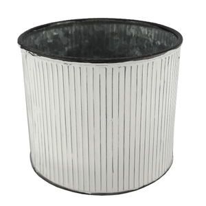 Maceta redonda soldada de diseño único, maceta rústica de Color negro, decoraciones para el hogar, jardinería y sala de estar, hecha a mano, personalizada - Product Image 3