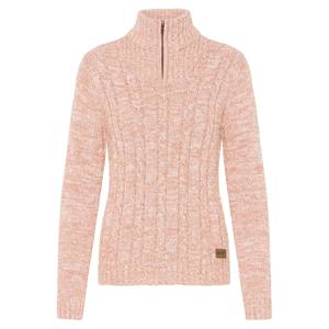 Pull en laine acrylique à col roulé long pour femme, de haute qualité, pour l'hiver et l'automne, vente chaude, service OEM, demi-zip - Product Image 2