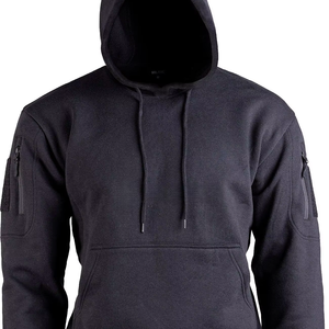 Sweat-shirt à capuche thermique pour homme, design hiver, poche kangourou, cordon de serrage, chaud et décontracté, vente en gros à bas prix - Product Image 1
