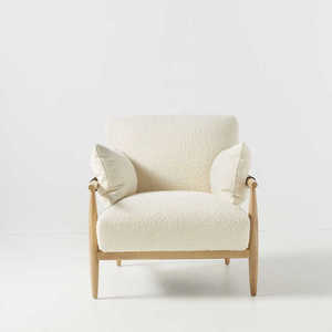 Modern All Weather <b>Outdoor</b> Furniture Garden Set Solid Teak Wood Sofa <b>Lounge</b> <b>Chair</b> - Product Image 5