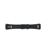 Correa de reloj de resina negra CA-55 CA-62 W-721 compatible con otros modelos 20mm 238P3PD2A