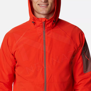 Nouvelle arrivée, veste softshell imperméable écologique pour l'hiver, respirante, sport de plein air, mode, style streetwear, vente en gros pour hommes - Product Image 5