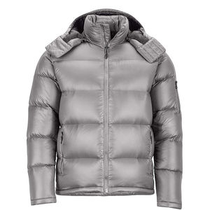 Veste d'hiver épaisse pour homme 2026 en coton matelassé rouge à manches longues style streetwear - Product Image 1