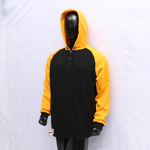 Sudadera con capucha informal de algodón de gran tamaño de alta calidad, ropa de calle hecha a medida, ropa con capucha para hombre, venta al por mayor de Pakistán, 2023 - Product Image 2