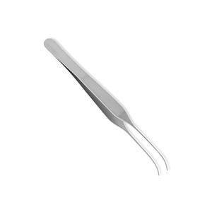 Fórceps Broli Adson Punta dentada curvada Mango plano Fórceps de cirugía plástica de 6 pulgadas Fórceps Adson de acero inoxidable - Product Image 3
