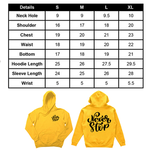 Sweat-shirt à capuche pour homme de couleur jaune, surdimensionné, manches longues, en coton molletonné, chaud pour l'hiver, avec logo imprimé à l'écran - Product Image 6