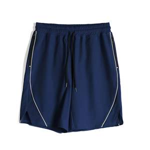 Proveedor directo de fábrica, fabricante de ropa, pantalones cortos para hombre, pantalones cortos elásticos de verano, pantalones cortos de algodón y poliéster para hombre, pantalones cortos informales para hombre - Product Image 2