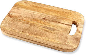 เขียงไม้สำหรับตกแต่งบ้านทำด้วยมือทรงสี่เหลี่ยม - Product Image 2