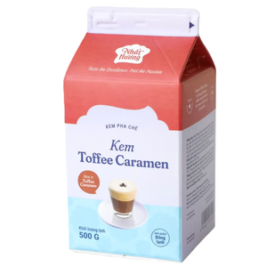 Expédition rapide, excellente qualité, crème non laitière pour boissons, crème dessert caramel au caramel, crème pour café et thé au lait, 500 g, prix de gros - Product Image 1