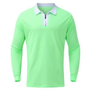 Polo personalizado de alta calidad con logotipo bordado para hombre, Camiseta lisa de golf de gama alta al por mayor fabricada por Hawk Eye Sport - Product Image 2