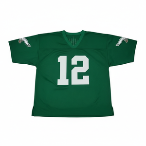 Uniformes de Fútbol Americano OEM Personalizados con Logotipo del Equipo, Transpirables, de Alta Calidad, al por Mayor, 100% Poliéster, Impresión por Transferencia de Calor - Product Image 1