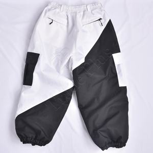 Pantalon de ski et de snowboard coupe-vent unisexe grande taille imperméable et respirant personnalisé vente en gros de salopette baggy de ski cargo imprimé pour hommes - Product Image 2