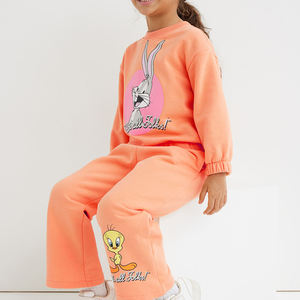 Sweat-shirt à col rond pour filles et enfants, sweat-shirt avec motif, impression de logo personnalisée pour hommes, 100% coton - Product Image 3