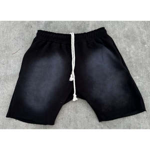 New Arrival Drawstring French Terry 100% Heavy Cotton <b>Shorts</b> Custom <b>Men's</b> Street Wear <b>Vintage</b> Acid Wash <b>Shorts</b> for <b>Men</b> - Product Image 6