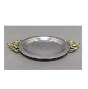 Plateau de service en aluminium personnalisable, léger, fait main, compatible avec les aliments, compatible micro-ondes, haute qualité, design tendance, direct - Product Image 1