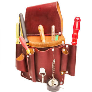 ¡Novedad de 2025! Bolsa de herramientas de cuero con correa de cintura ajustable, bolsa de herramientas de cuero de la mejor calidad con cinturón a la venta - Product Image 4