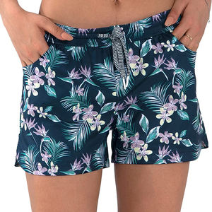 High Quality Custom Logo Design Breathable Eco-Friendly Beach Yoga <b>Shorts</b> Quick Dry Summer Sublimated High Waist Plus Size - Product Image 4