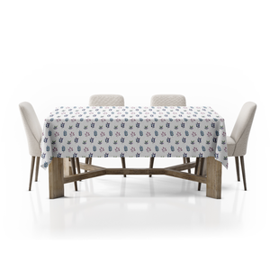 Cotton <b>Table</b> Cloth for Dining <b>Table</b> Soft Durable & Wrinkle-Resistant Fabric Decorative <b>Table</b> <b>Cover</b> for Everyday Use - Product Image 2