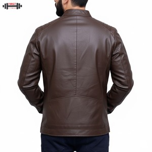Chaqueta Bomber de Pana y Cuero para Mujer, Talla Grande, Ligera, Transpirable, de Alta Calidad Profesional 2025, Personalizable - Product Image 2