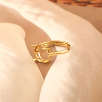Einstellbare 8mm Form Ring Blank Classic Engagement Plain Metall Spann zangen rahmen Zinken einstellung Dünnband Anpassbares Ring Design